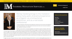 Desktop Screenshot of fassbergmediation.com